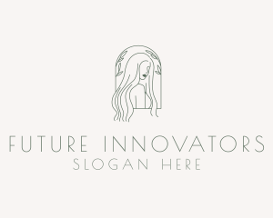 Natural Hair Salon logo design