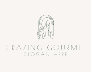 Natural Hair Salon logo design