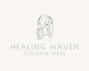 Natural Hair Salon logo design