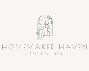 Natural Hair Salon logo design