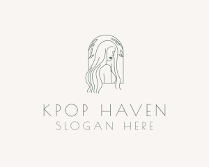 Natural Hair Salon logo design