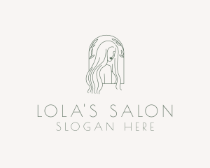 Natural Hair Salon logo design