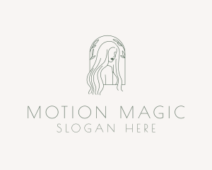 Natural Hair Salon logo design