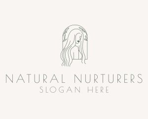 Natural Hair Salon logo design