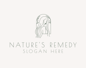 Natural Hair Salon logo design