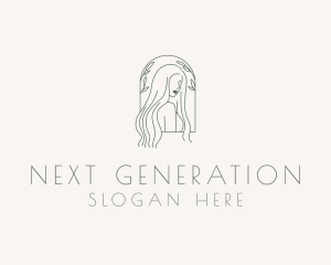 Natural Hair Salon logo design