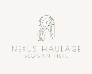 Natural Hair Salon logo design