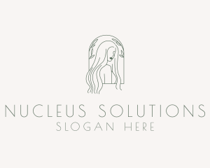 Natural Hair Salon logo design