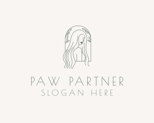 Natural Hair Salon logo design