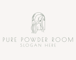 Natural Hair Salon logo design