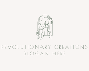 Natural Hair Salon logo design