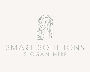 Natural Hair Salon logo design