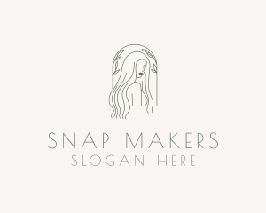 Natural Hair Salon logo design