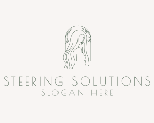 Natural Hair Salon logo design