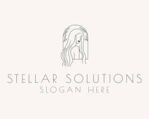 Natural Hair Salon logo design