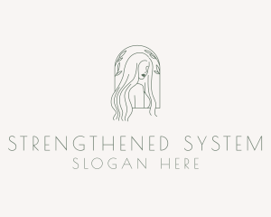 Natural Hair Salon logo design