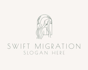 Natural Hair Salon logo design