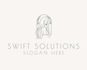 Natural Hair Salon logo design