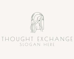 Natural Hair Salon logo design