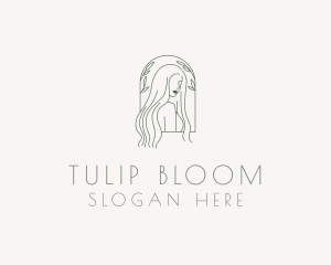 Natural Hair Salon logo design