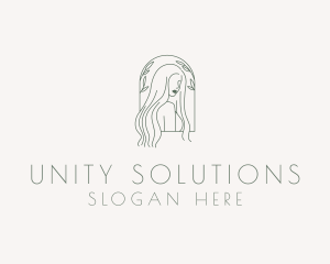 Natural Hair Salon logo design