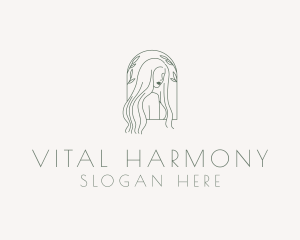 Natural Hair Salon logo design