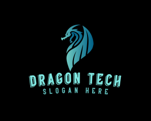 Esport Gaming Dragon   logo design