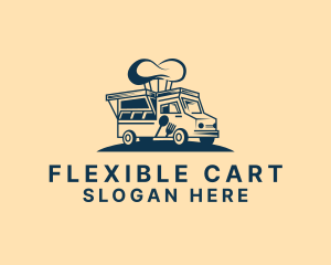 Cook Food Truck logo design