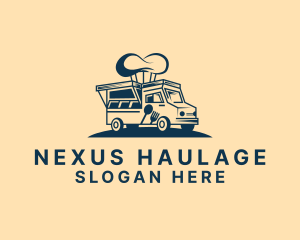 Cook Food Truck logo design