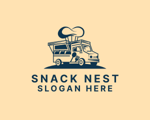 Cook Food Truck logo design