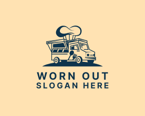 Cook Food Truck logo design