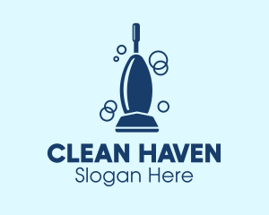 Deep Clean Vacuum logo design