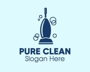 Deep Clean Vacuum logo design