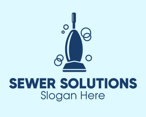 Deep Clean Vacuum logo design