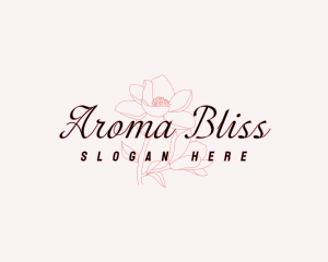 Natural Beauty Flower logo design