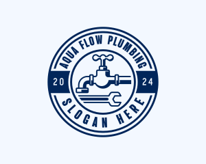 Faucet Wrench Plumber logo