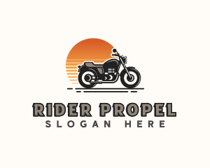 Motorbike Vehicle Rider logo