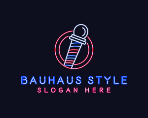 Barber Grooming Styling logo design