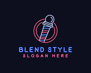 Barber Grooming Styling logo design