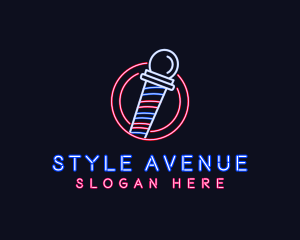 Barber Grooming Styling logo design