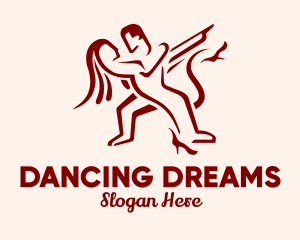 Ballroom Dancing People logo