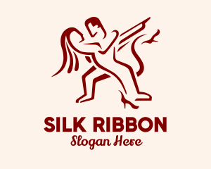 Ballroom Dancing People logo design