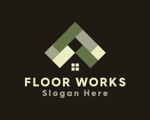 Tile Flooring Decor logo design