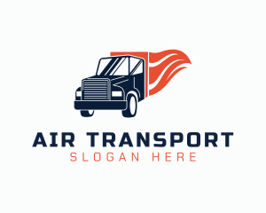 Logistics Trailer Truck logo design