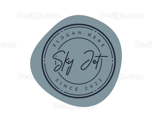 Wedding Nuptial Wordmark Logo