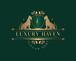 Luxury Royalty Tiger logo design