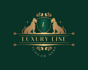 Luxury Royalty Tiger logo design