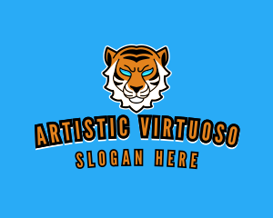 Furious Tiger Gamer logo design