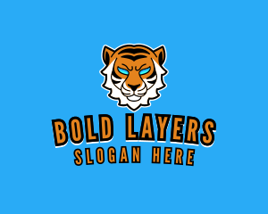 Furious Tiger Gamer logo design