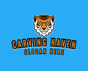 Furious Tiger Gamer logo design